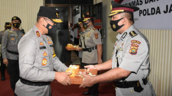 Kapolda Jambi Pimpin Sertijab Dirreskrimsus dan Dirbinmas