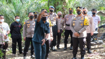 Kapolda Jambi Sambangi Warga SAD di Nalo Tantan Merangin