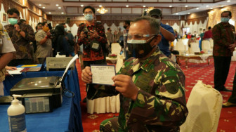 Danrem 042 Gapu Imbau Masyarakat Jambi tidak Takut di Vaksin Covid-19