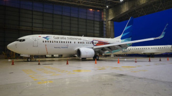 Dukung Program Vaksinasi Covid-19, Garuda Indonesia Luncurkan Desain Livery