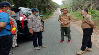 Al Haris Pantau Pekerjaan Proyek Jalan di Beberapa Desa 
