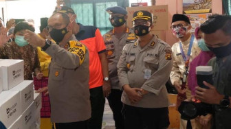 Kapolda Jambi Cek Gudang Sinovac