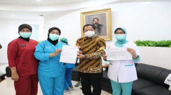 Mendagri Tito : Tidak Terasa Apa-Apa Disuntik Vaksin