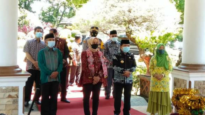 Kunjungi Merangin, Pj Gubernur Jambi Disambut Al Haris