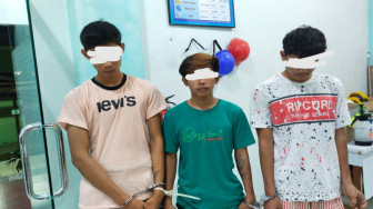 Curi Kotak Amal, Tiga Preman Bangko Dicokok Polisi