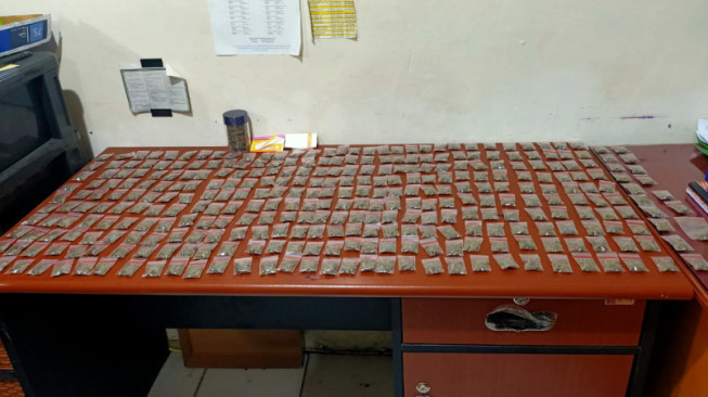 Miliki 1.324 Paket Ganja, Pengedar di Kerinci Ini Diringkus Polisi