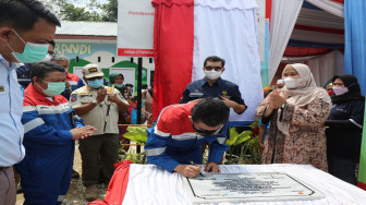 Bupati Muaro Jambi Apresiasi dan Resmikan PAUD Patra Serandi Bantuan Pertamina EP Asset 1 Jambi Field