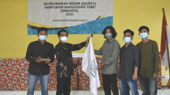 Yoga Pangestu Resmi Nahkodai Ketua Umum Himaste Jambi 2021-2023