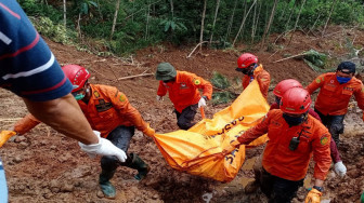 Korban Longsor di Kebumen Ditemukan Tim SAR Gabungan
