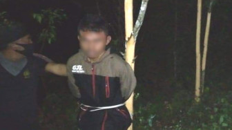 Lewat Depan Polsek, Pencuri Kulit Manis Diringkus
