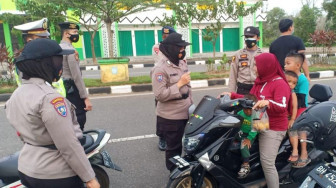 Jelang PPKM Diterapkan, Polda Jambi Gelar Razia Prokes 5M