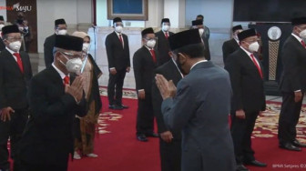 Presiden Jokowi Lantik Anggota Dewan Pengawas &amp; Direksi BPJS