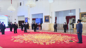 Sembilan Anggota Ombudsman Berucap Sumpah Jabatan di Hadapan Presiden
