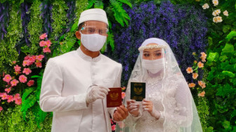 HBA, Hazrin dan Sekda Saksikan Pernikahan Putra Mursyid Sonsang