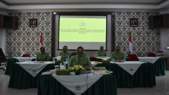 Ketua Persit KCK Koorcab Rem 042 Ikuti Webinar Self Healing