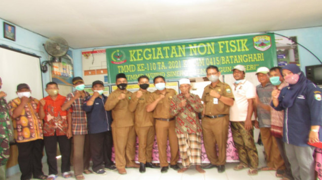 Sosialisasi Non Fisik, TMMD Undang Narasumber Disdik Muarojambi