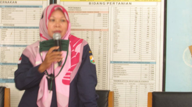 Dinas Pertanian Muarojambi Sosialisasi di Lokasi TMMD