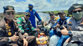 Antisipasi Karhutla, Danrem 042/Gapu Cek Pembuatan Sekat Kanal di Muaro Jambi