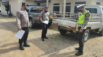 Dikejar Polisi, Pencuri Tinggalkan Mobil Curian