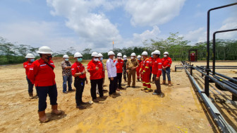 Launching Produksi Pertama Lapangan Minyak Belato