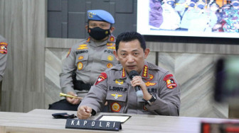 Polri Amankan Lima Bom Aktif, 13 Terduga Teroris Diamankan