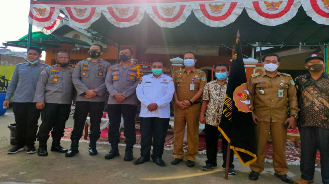 Kapolresta Jambi Resmikan Kampung Tangguh dan Pokdarkamtibmas Simpang III Sipin
