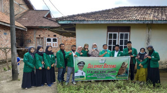 Mahasiswa STAI Ma'arif Dukung Jalan Tembus Sungaiterap - Sungaigelam
