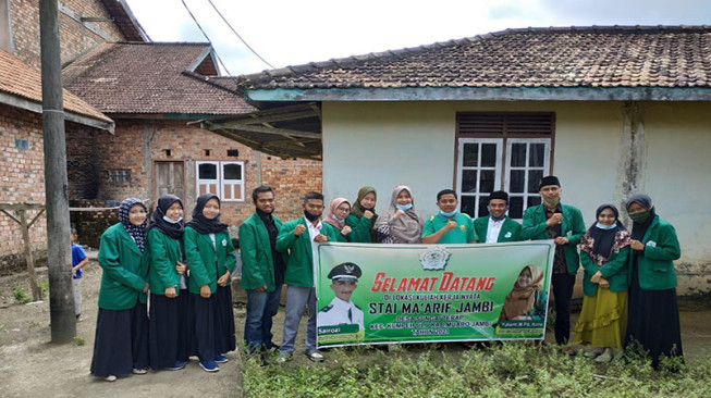 Mahasiswa STAI Ma'arif Dukung Jalan Tembus Sungaiterap - Sungaigelam