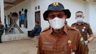 Cuma Hujan Kendala Penimbunan Galar di Lokasi TMMD Sungaiterap