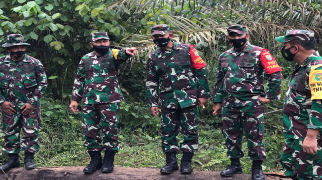 Tim Wasev Mabes TNI Kunjungi Lokasi TMMD 110 Kodim Batanghari