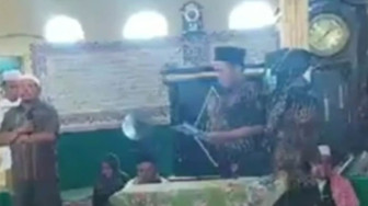 Viral... Calon Kades Disumpah Pakai Alqur'an di Masjid