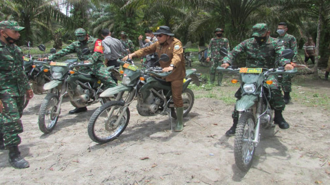 Pantau Pelaksanaan TMMD, Brigjen Zulkifli Keliling Motor