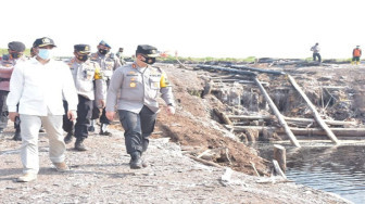 Kapolda Jambi, Jaga Kanal Air Jangan Sampai Kering