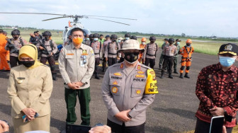 Tim Gabungan Polda Jambi Gelar Latihan Penanggulangan Karhutla