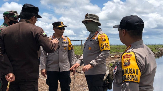 Sekat Kanal Rusak Akibat Ulah Perambah Hutan Perlu Revitasilasi