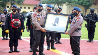 Kapolri Apresiasi Dedikasi dan Loyalitas Brimob dalam Tugas Kemanusiaan