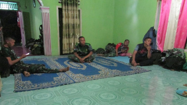 Sakinah Sediakan Ruangan 10 X 5 Meter untuk Tempat Istirahat Satgas TMMD