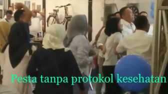 Oknum Kombes Polda Jambi Langgar Prokes, Joget Massal Bareng Muda-mudi