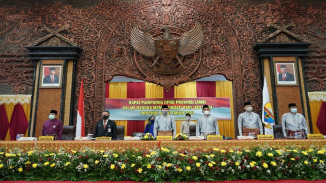 DPRD Sukses Gelar Paripurna HUT ke-64 Provinsi Jambi