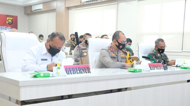 PPKM Mikro di Jambi, Kapolda Perintahkan Jajaran Putus Rantai Penularan Corona