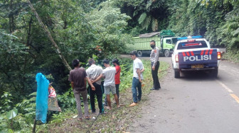 Mobil L300 Masuk Jurang 30 Meter Jalan Sungai Penuh-Tapan