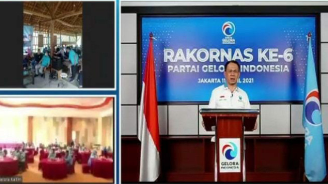 Kawal Arah Baru Indonesia, Partai Gelora Launching Gelora TV