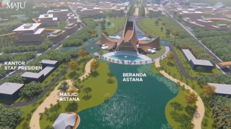 Ah Mantap.. Istana Negara di Ibu Kota Baru Seperti Gedung Amerika Serikat