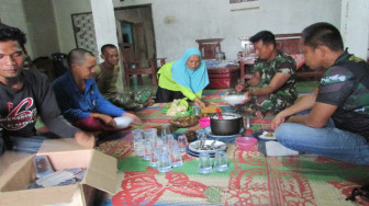 Jalan Tembus Dipercepat, Warga Sungaigelam Senang Ada TMMD