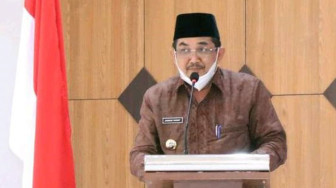 Bupati Tanjab Barat Hadiri Pertemuan Penanganan Karhutla di Polres
