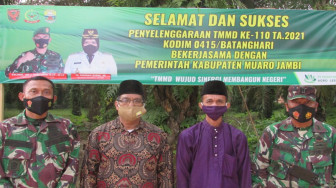 Kapten Rilman Buat Syukuran TMMD