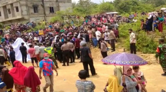 PT KBPC Diprotes Lagi, Massa Rantau Pandan Tutup Akses Jalan