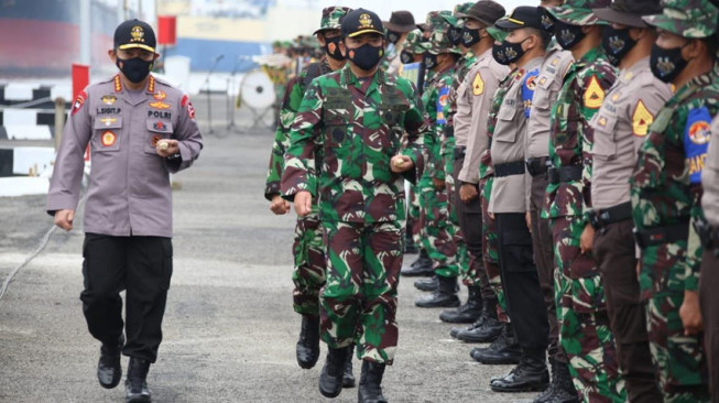 Panglima TNI Bareng Kapolri Buka Latsitarda 41 Nusantara