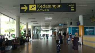 Jokowi Larang Mudik, Arus Penumpang Bandara Sultan Thaha Normal
