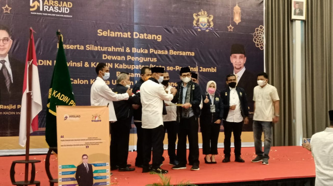 Arsjad Rasjid Kembali Dapat Dukungan, Kali Ini dari Kadin Jambi